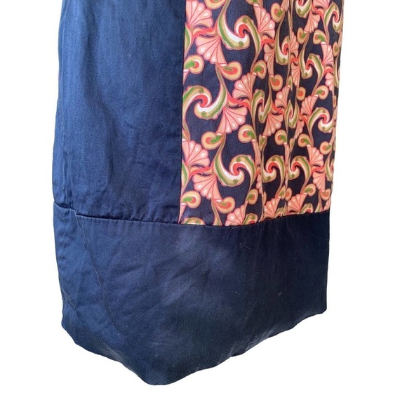 The Webster Miami Dress Womens Size 6 Sleeveless Blue Orange Zipper Back - Picture 6 of 12